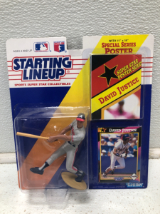 Kenner MLB Starting Lineup David Justice 1992