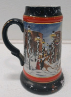 (4) Budweiser Ceramic Beer Stein Mugs - 5