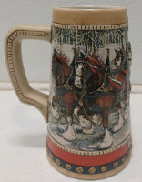 (4) Budweiser Ceramic Beer Stein Mugs - 5