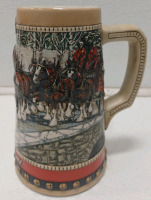 (4) Budweiser Ceramic Beer Stein Mugs - 6