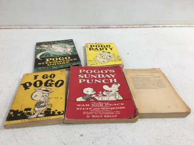 (F)Vintage 1st Editions Walt Kelly Pogo Books (5)