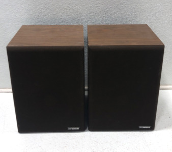 (2) Vintage Fisher Speaker