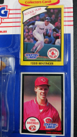 Starting Lineup 1987 Todd Benzinger Figurine & Cards - 3