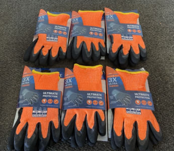 (12) Sets Of Portwest Small Work Gloves