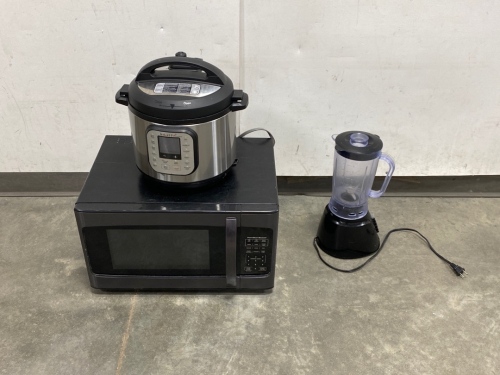 Instant Pot, Microwave, & Blender