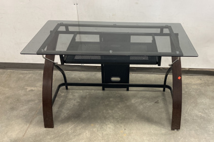 Glass Desk