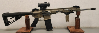 Diamondback DB15 Multi-Cal 5.56 Semi Automatic Rifle With Vortex Spitfire Red Dot Optic-- DB1907672