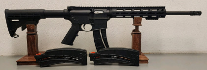 Smith & Wesson M&P 15-22 .22LR Semi Automatic Rifle With 2 Extra Magazines-- LAF0804