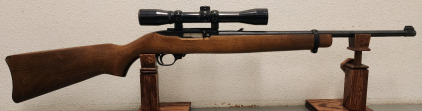 Ruger 10-22 .22LR Semi Automatic Rifle With Bushnell Sportview Scope-- 235-15652