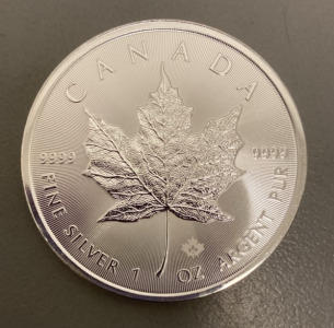 1oz 2023 .999 Fine Silver Canada Coin