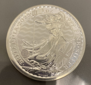 Britannia 2023 1oz .999 Fine Silver Round