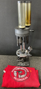 Duomatic Model 375 Reloading Machine with Red Cover