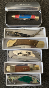 (6) Assorted New Pocket Knives