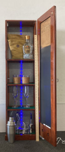 Mini Bar Cabinet Display