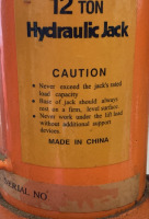 12 Ton Hydraulic Jack! - 3