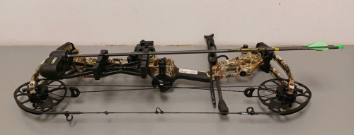 Mathews Bows Model V3 27 Camo Compound Bow w/Whisker Biscuit and Truglo 5 Pin Sight