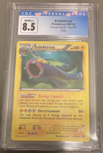 Pokémon Elektross 2015 CGC 8.5 Card