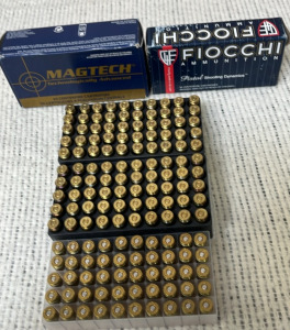 .40 Ammunition, 50 Fiocchi, 100 Magtech