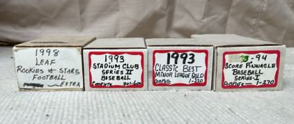 Leaf, Stadium, Classic Best, Score Pinnacle Sports Cards