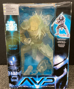 Collectible 2006 AVP 12” Scar Predator Glow In The Dark Action Figure