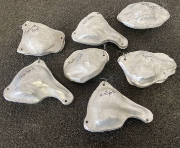 Wooden Duck Decoy Heads