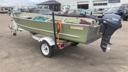 1978 LOWLINE BOAT AND TRAILER