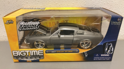 Big Time Muscle 1:24 Die Cast - 1967 Shelby GT-500