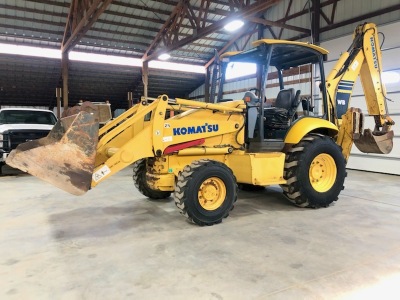 2010 Komatsu 4x4 WB465 - Extendahoe - Backhoe - 2442 Hours