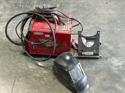 Lincoln Electric Welder W/ Helmet