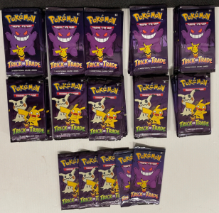 100+ Unopened Pokémon Trick Or Trade Packs