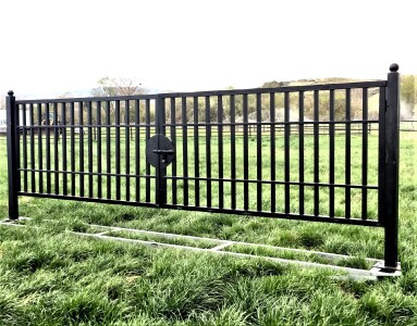 Brand New 20" Rod Iron Custom Entry Gates - Ready to use With Hinges & Post