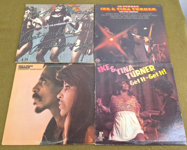 (4) Tina Turner Vinal Albums,