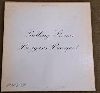 (1) The Rolling Stones- London Records Vinal Album / Beggars Banquet