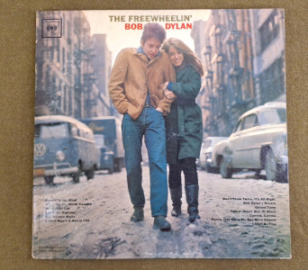 (1) Bob Dylan - Capitol Records Vinal Album / The Freewheelin' Bob Dylan