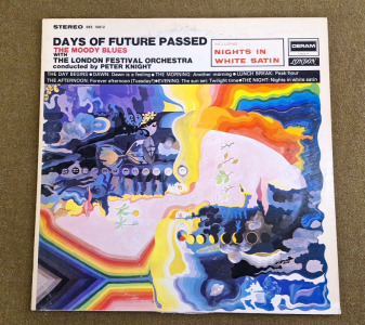 (1) The Moody Blues - Deram Records Vinal Album/ Days Of Future Passed