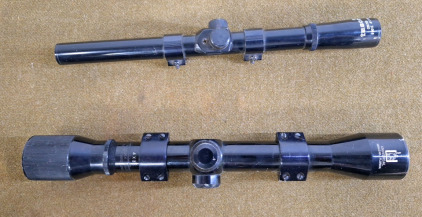 (1) UNIVERSAL 4 x 32 Scope & (1) Tasco 4 x 15 Scope