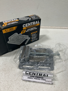 Central Machinery 4&rdquo; Low Profile Drill Press Vise