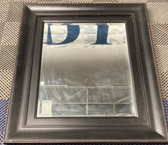 Black Framed Wall Mirror