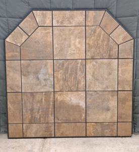 (1) Metal Framed / Tiled Floor Segment