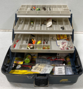 Tackle Box Full Of Lures And Bait