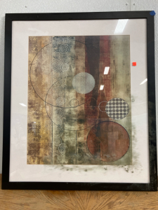 Framed &ldquo;Abstract&rdquo; Print