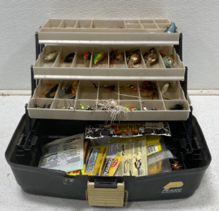 Tackle Box Full Of Lures And Bait