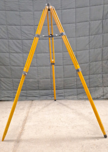 (1) Wooden Tripod W/ Telescoping Legs