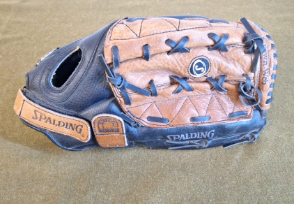 (1) Spaulding 14" Baseball Mitt