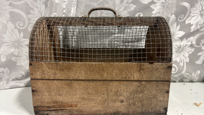 Vintage Wooden Rodent Trap