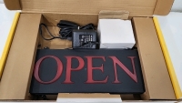 NewOn Light up Open Sign, excellent condition.