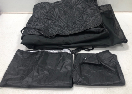 (1) Car Seat Cover (2) Window Covers