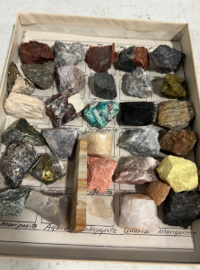 Assortment of Specimens Rocks From Desert