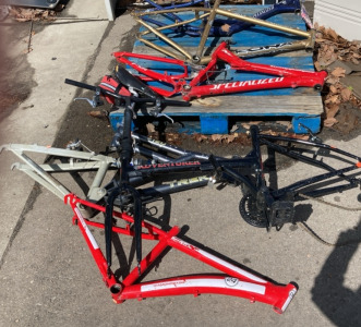 (6) Assorted Bicycle Frames