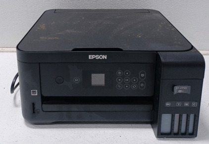 (1) Epson Eco Tank ET-2750 Wireless Color All-In-One Supertank Printer